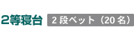 ２等寝台