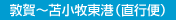 敦賀～苫小牧東港 直行便